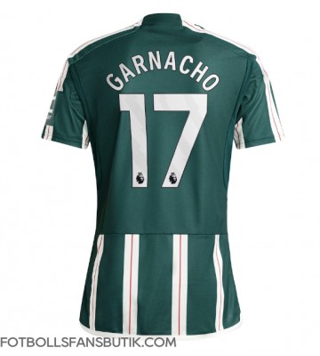 Manchester United Alejandro Garnacho #17 Replika Bortatröja 2023-24 Kortärmad